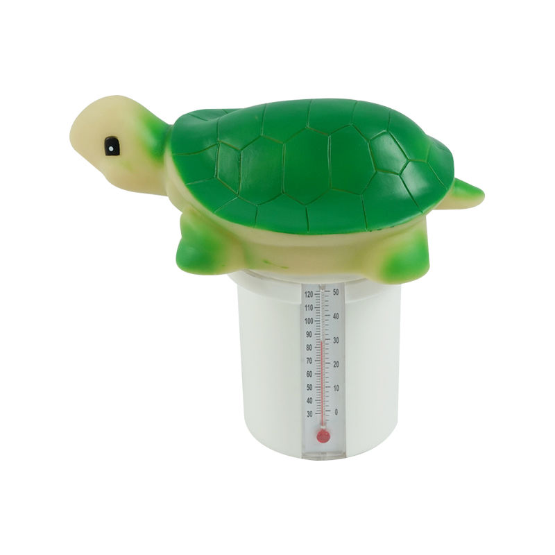 1510 Drijvende Dierenautomaat met Thermometer-schildpad